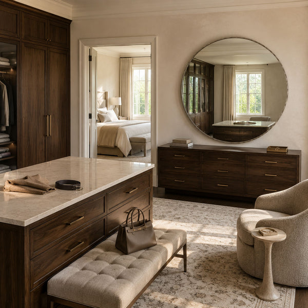Calix Round Mirror