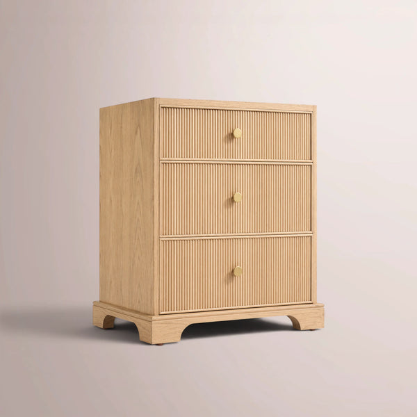 Celestine Reeded Closed Nightstand