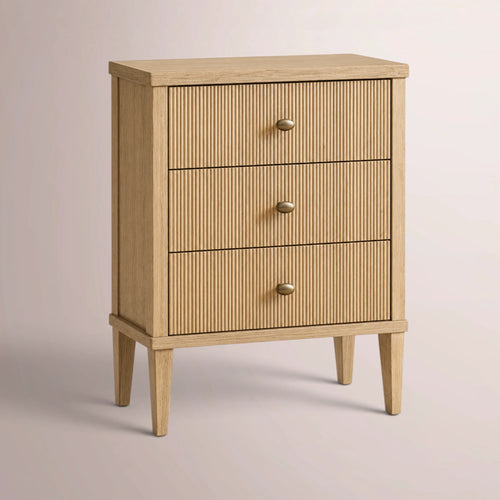 Lucienne Reeded Closed Nightstand