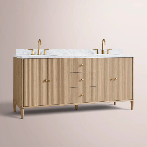 Lucienne Reeded Double Vanity