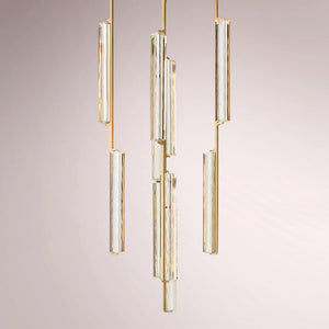 Aulubon Crystal Round Chandelier