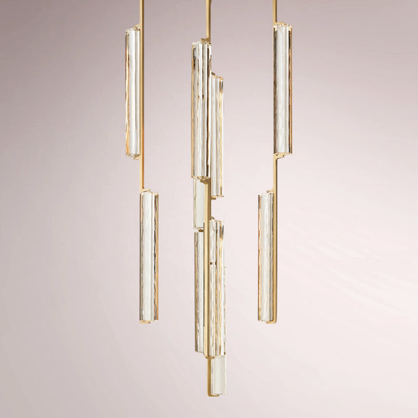 Aulubon Crystal Round Chandelier