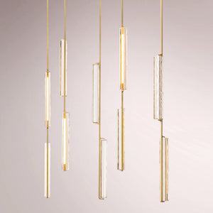 Aulubon Crystal Linear Chandelier