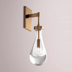 Water Drop Outdoor Sconce