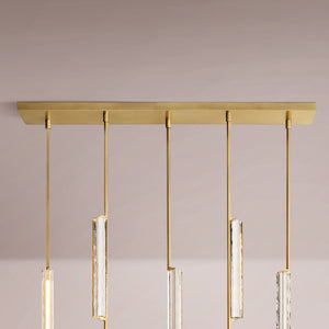 Aulubon Crystal Linear Chandelier