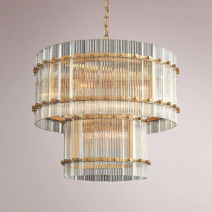 San Frank Two-Tier Round Chandelier