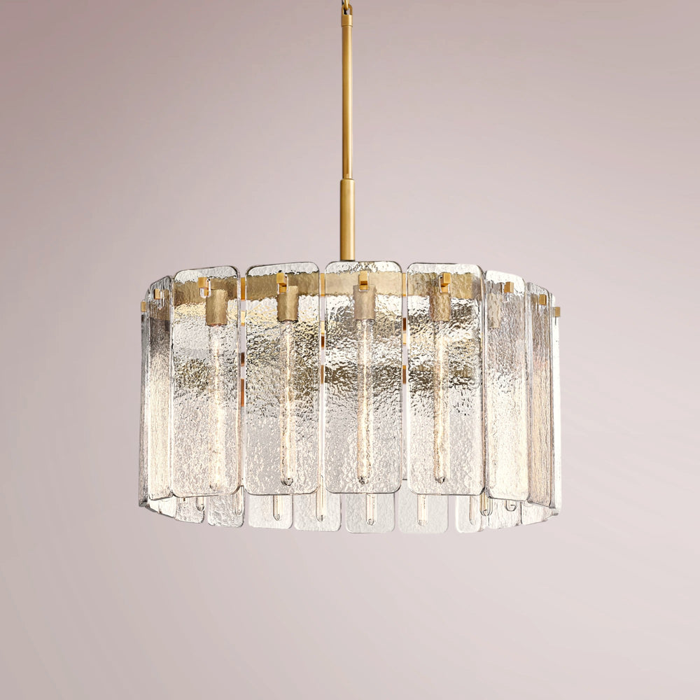 Kalamette Glass Round Chandelier