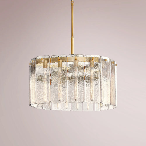 Kalamette Glass Round Chandelier