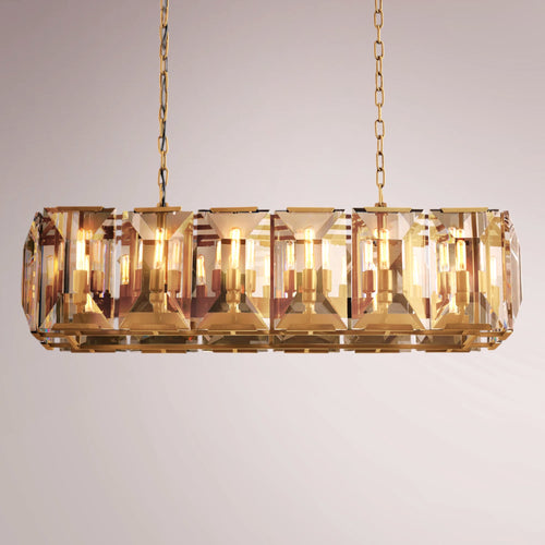 Barlow Crystal Rectangular Chandelier