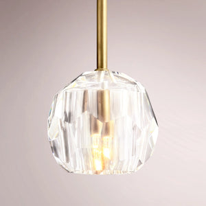Multiaspect Cristal Glass Rod Pendant