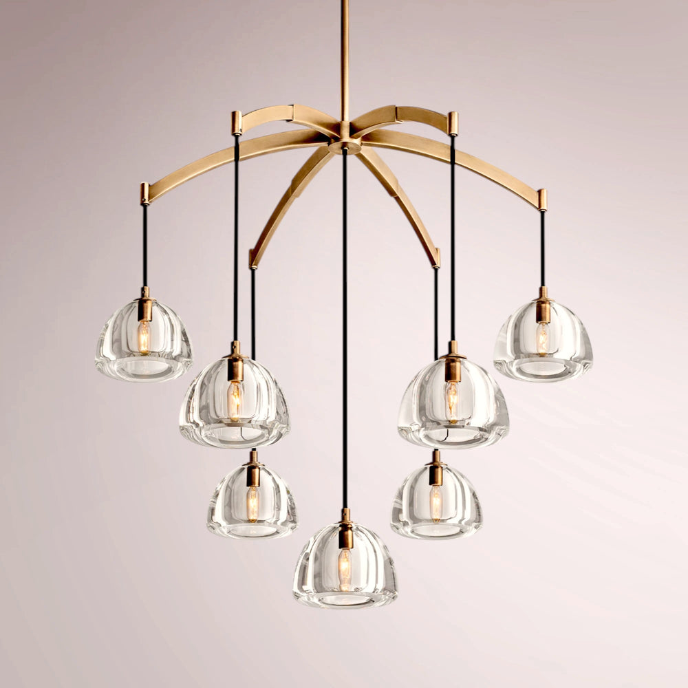 Semi-sphere Round Chandelier