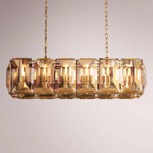 Barlow Crystal Rectangular Chandelier