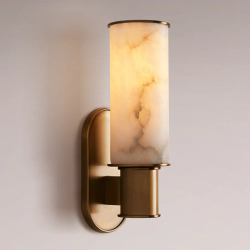 Harlen Sconce in Alabaster