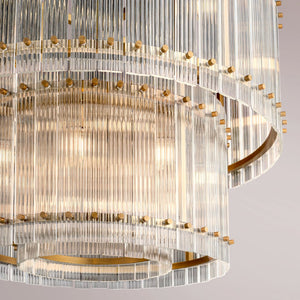 San Frank Two-Tier Round Chandelier