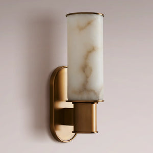 Harlen Sconce in Alabaster