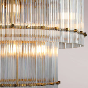 San Frank Two-Tier Round Chandelier