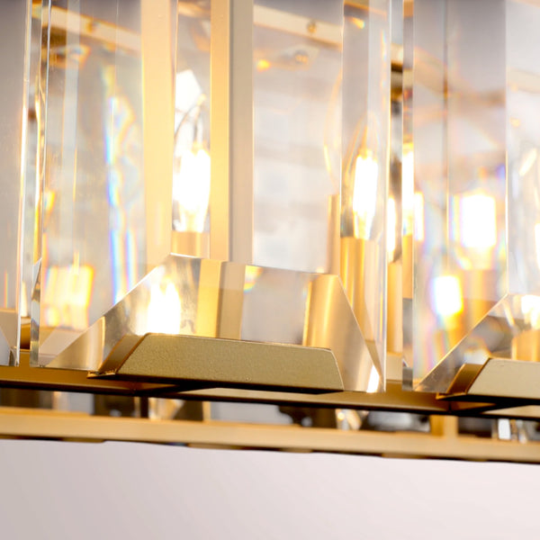 Barlow Crystal Rectangular Chandelier
