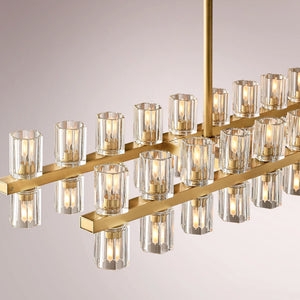 Arkachon LED Rectangular Chandelier