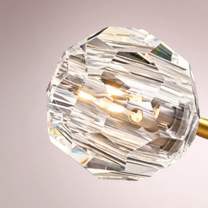 Multiaspect Cristal Glass Round Cluster Chandelier
