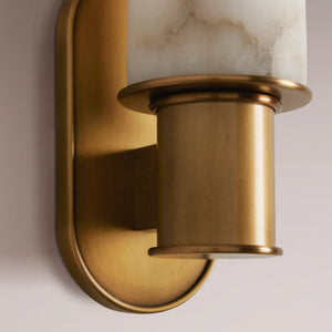 Harlen Sconce in Alabaster