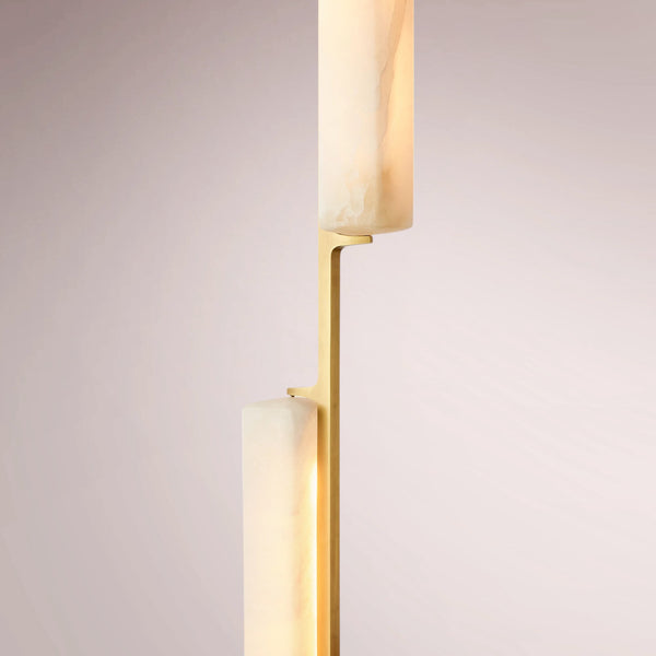 Aulubon Alabaster Linear Chandelier
