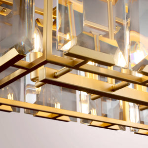 Barlow Crystal Rectangular Chandelier