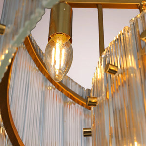 San Frank Two-Tier Round Chandelier