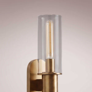 Harlen Double Sconce in Clear