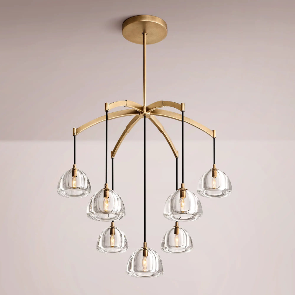 Semi-sphere Round Chandelier