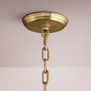 San Frank Alabaster Round Tiered Chandelier