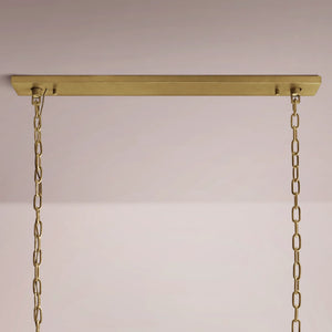 Barlow Calcite Rectangular Chandelier