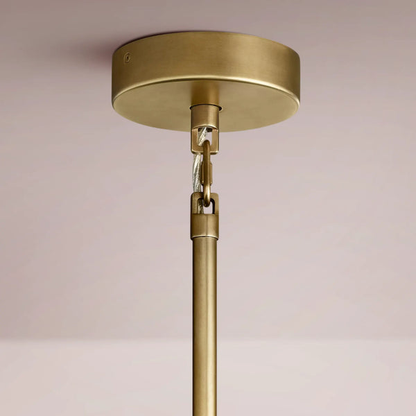 Chiaha Clear Glass Tiered Round Chandelier