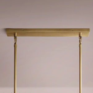 Chiaha Glass Rectangular Chandelier