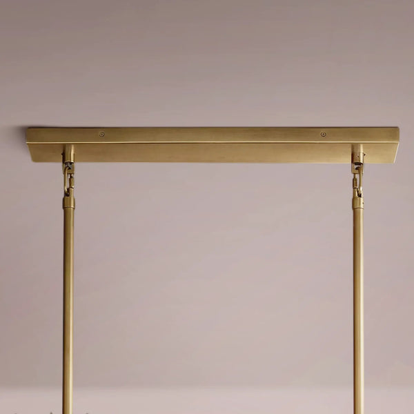 Chiaha Glass Rectangular Chandelier