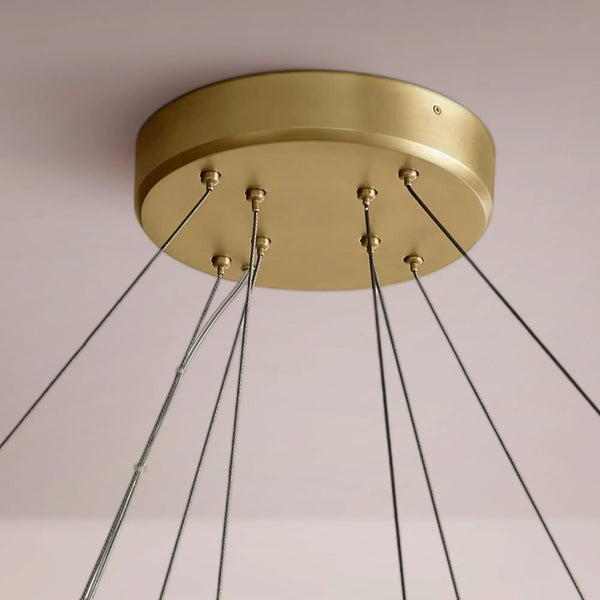 Halimer Lueur Two-Tier Round Chandelier