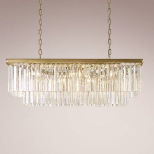 1920S Opernturm Rectangular Chandelier