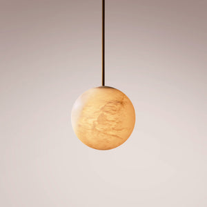Julie Alabaster Globe Pendant