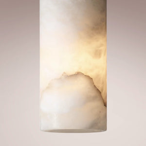 Julie Alabaster Cylinder Pendant