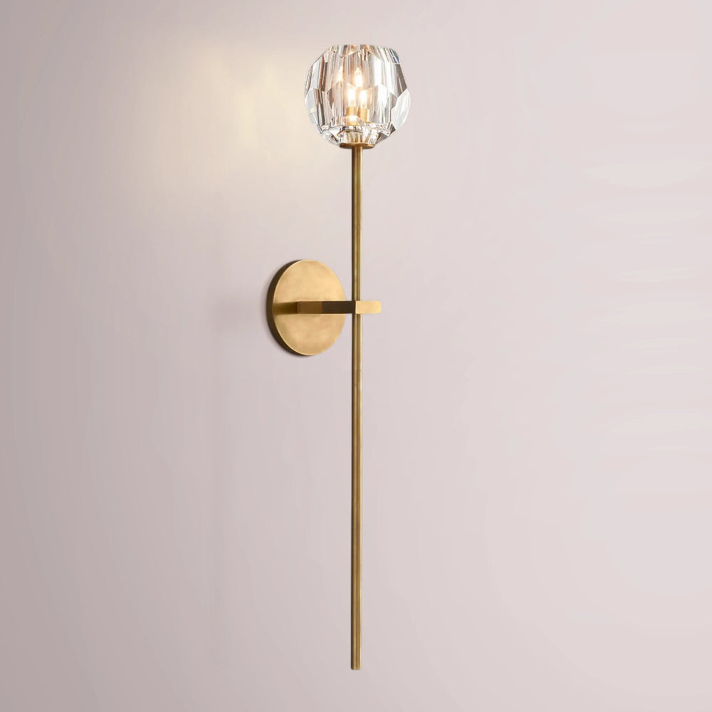 Multiaspect Cristal Glass Grand Sconce