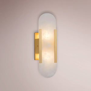 Virex Alabaster Wall Sconce