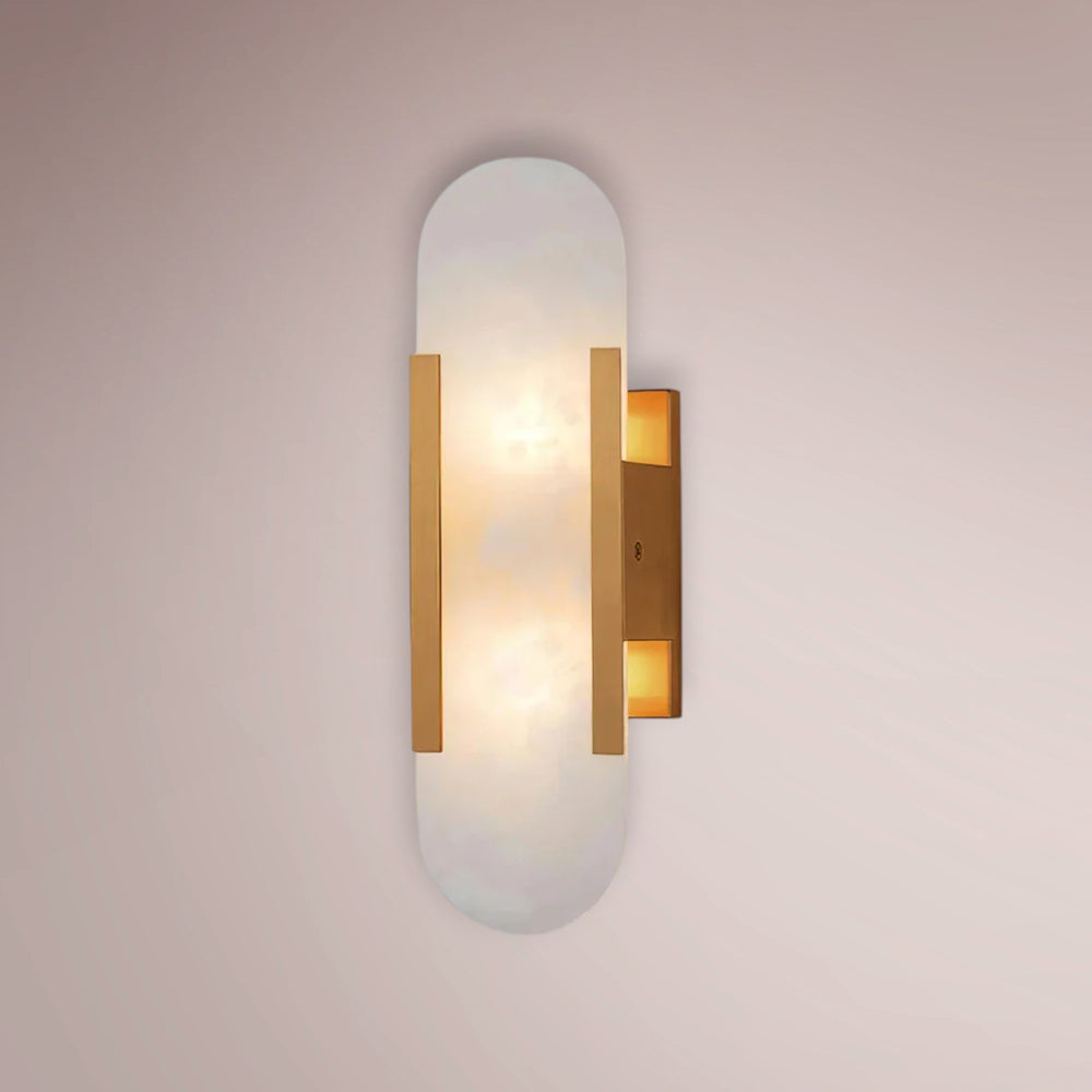 Virex Alabaster Wall Sconce