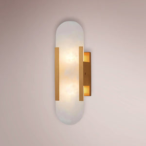 Virex Alabaster Wall Sconce