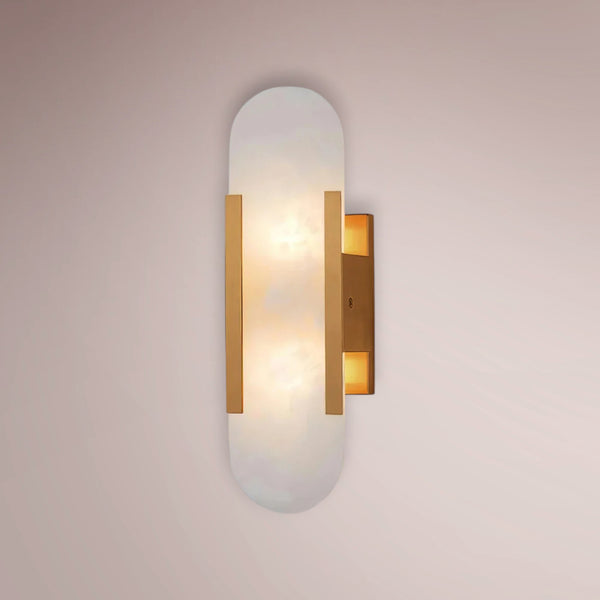 Virex Alabaster Wall Sconce