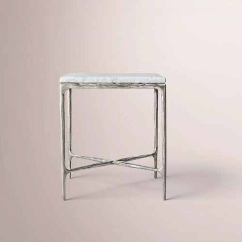 Calix Marble Square Side Table