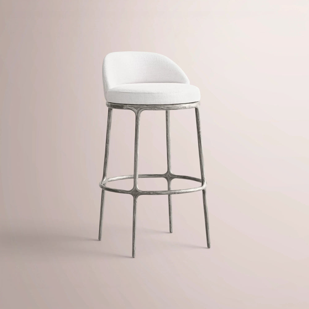 Calix Series Fabric Swivel Bar & Counter Stool