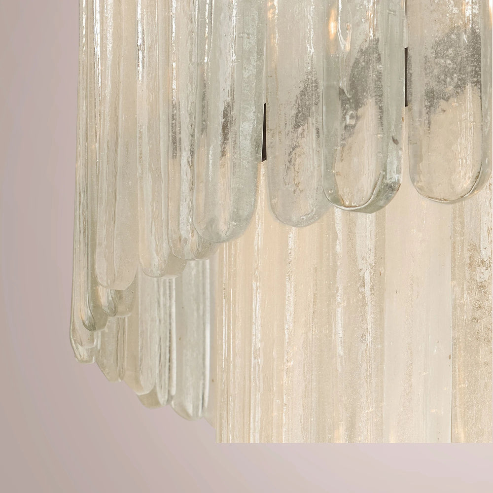 Lunara Tiered Glass Round Chandelier