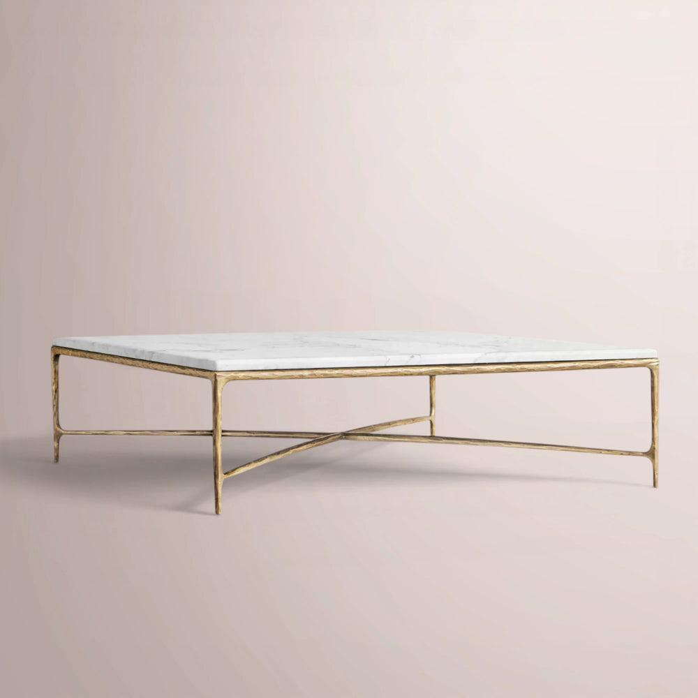 Calix Thaddeus Marble Square Coffee Table