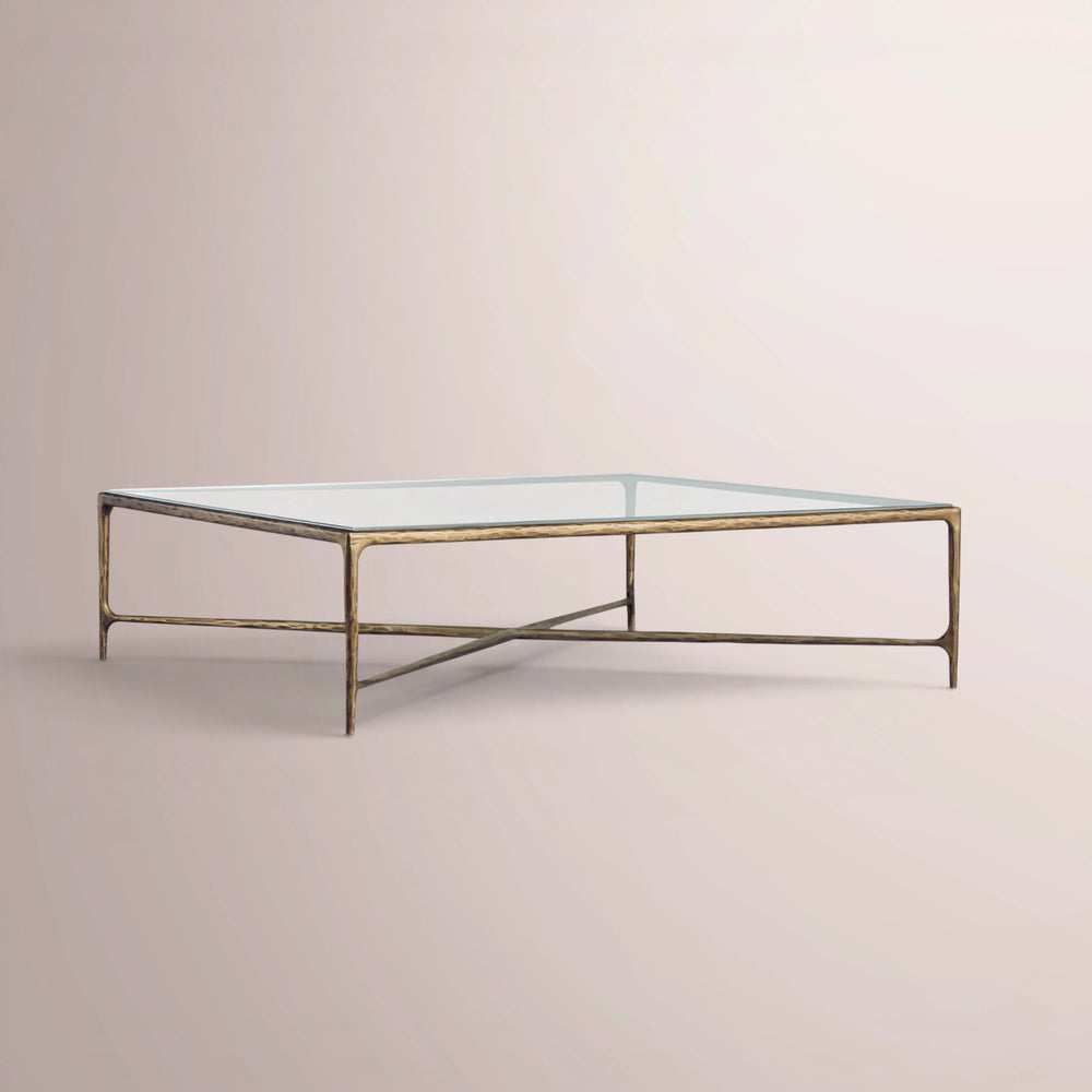Calix Glass Square Coffee Table