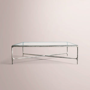 Calix Glass Rectangular Coffee Table
