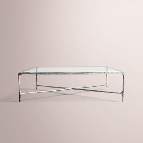 Calix Glass Rectangular Coffee Table